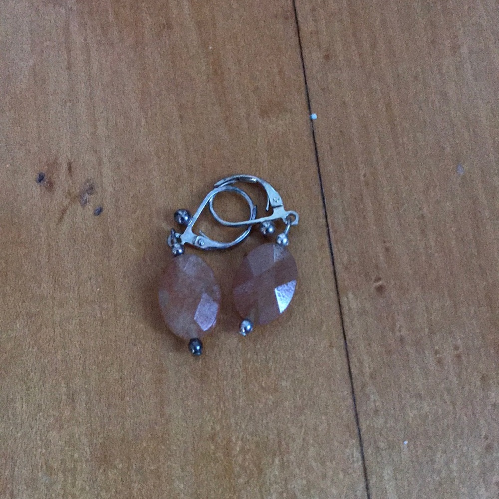 Talbots Orange Earrings